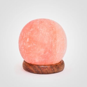 Ball Shape Pink Salt Lamp