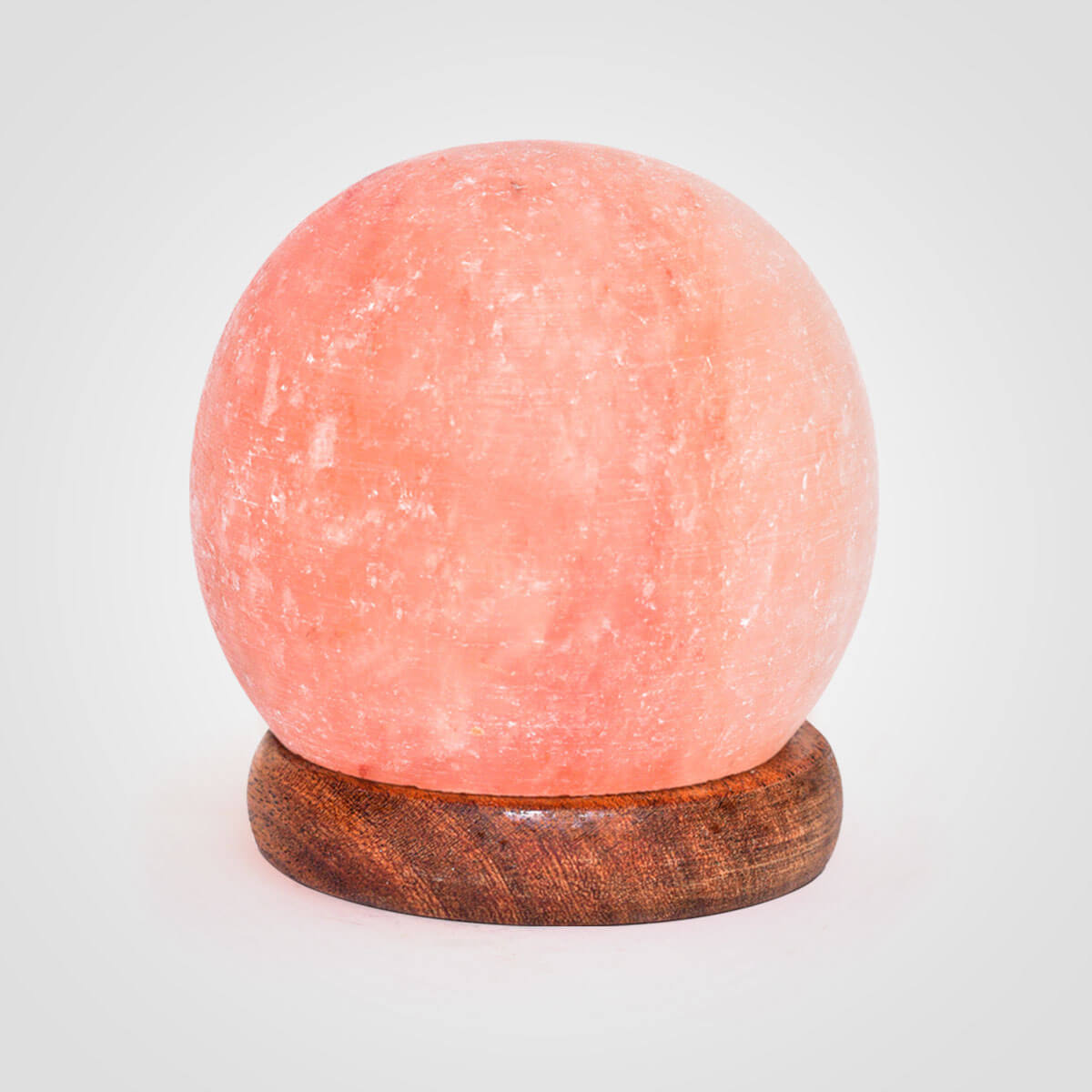 Ball Shape Pink Salt Lamp