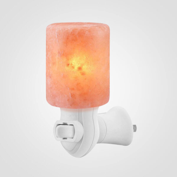 Cylinder Shape Salt Night Lamp