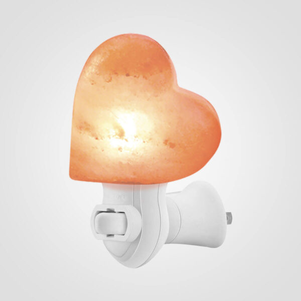 Heart Shape Salt Night Lamp