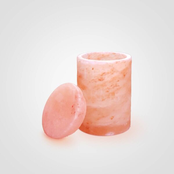 Himalayan Salt Urn Cylinder Shape