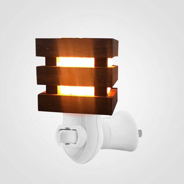 Square Basket Salt Night Lamp