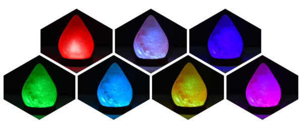 USB Salt Lamp Teardrop - Image 2