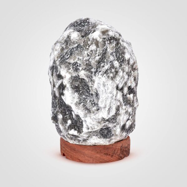 Natural Grey Salt Lamp