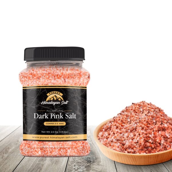 Dark pink coarse